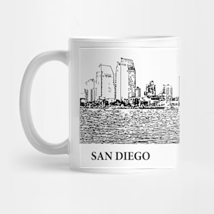 San Diego - California Mug